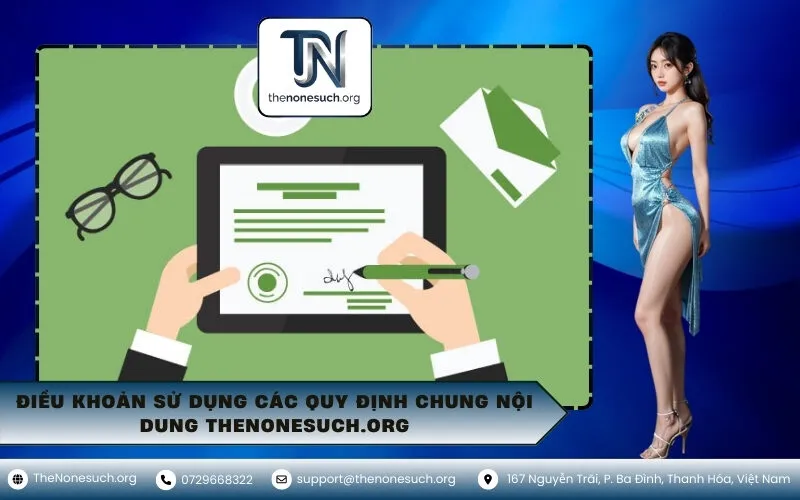 Điều Khoản Sử Dụng Các Quy Định Chung Nội Dung thenonesuch.org