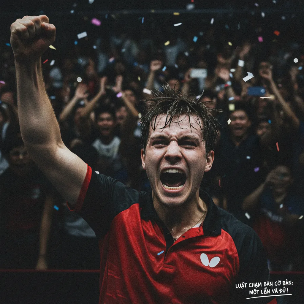 Pha tiếp xúc giữa vợt và bóng khi giao bóng