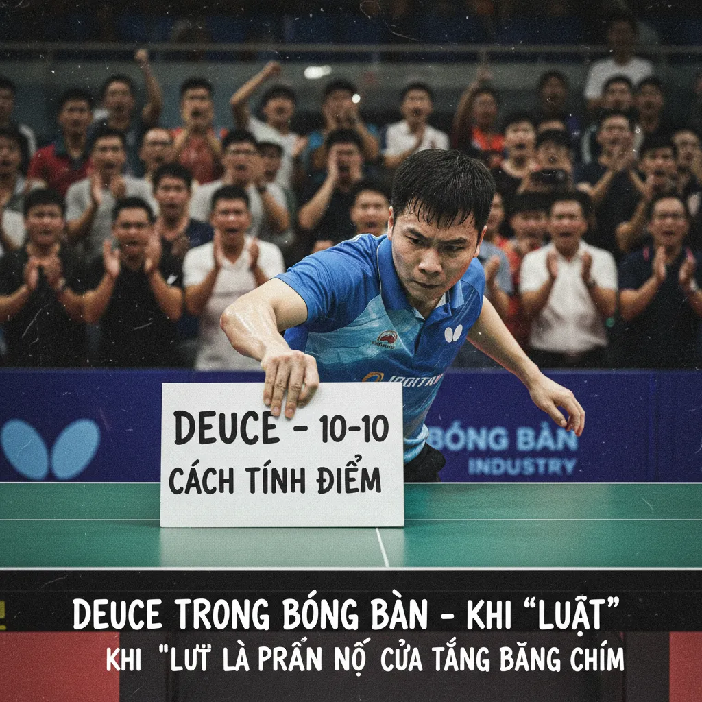 Deuce trong bóng bàn - Khi "Luật" chỉ là phần nổi của tảng băng chìm