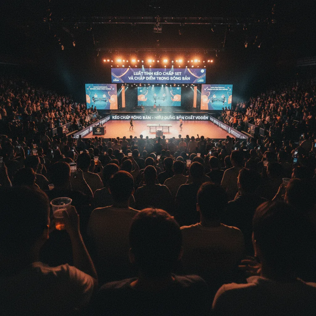 Cách tính kèo chấp điểm bóng bàn